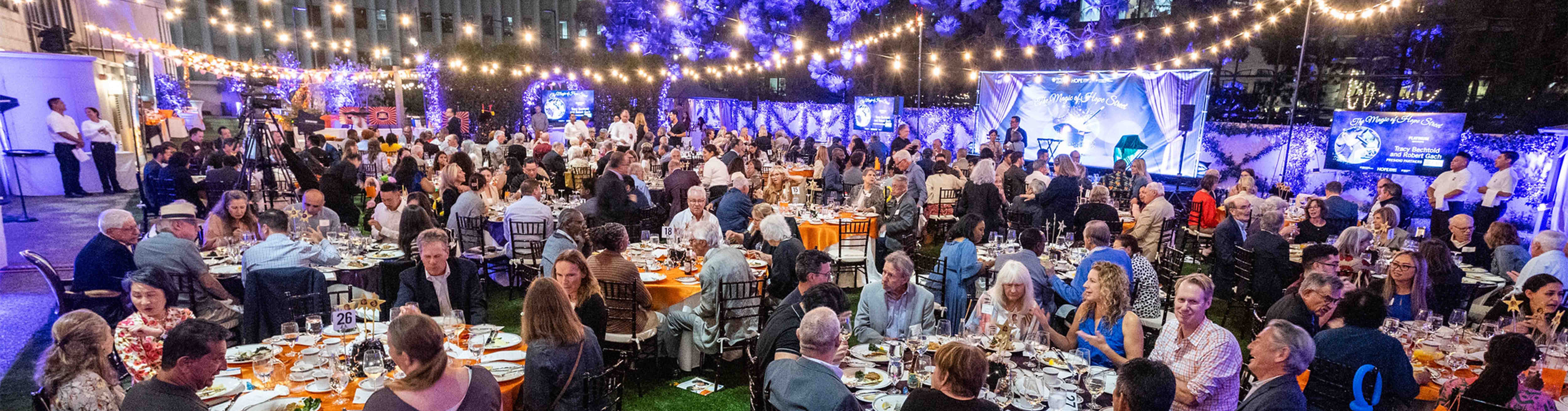 2024 Champions for Children Dinner on the Great Lawn at Jonathan Club