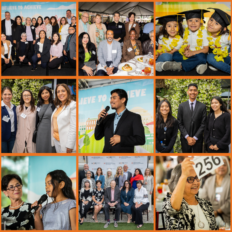 Photo collage of 2023 Champions for Children Luncheon