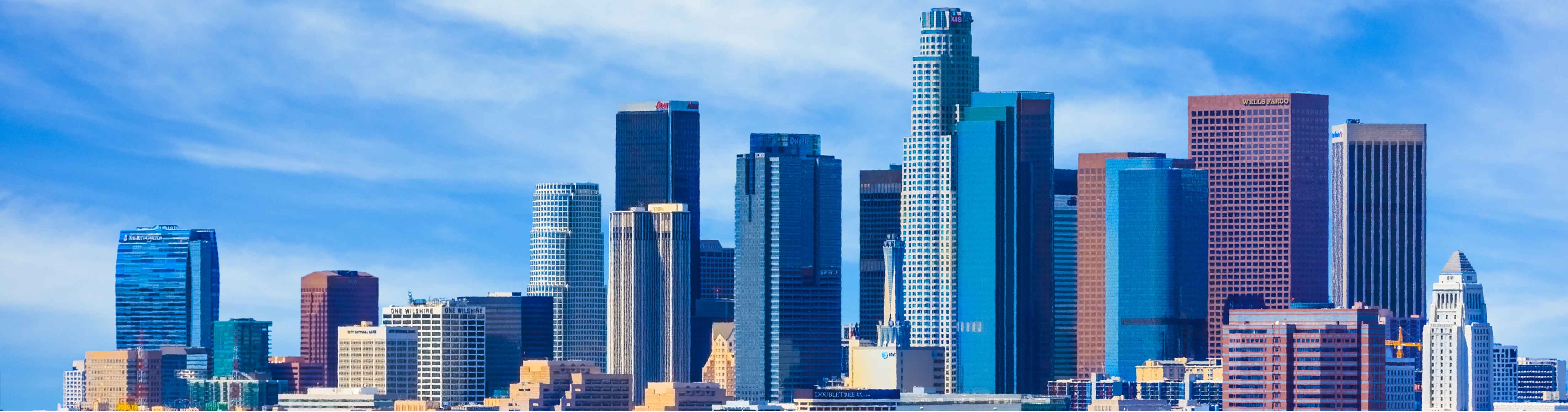 Downtown Los Angeles skyline 